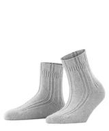Skarpetki damskie - FALKE Kobiety Skarpety Bedsock W SO Angora ciepłe miękkie 1 Para, Szary (Silver 3290), 39-42 - miniaturka - grafika 1