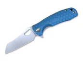 Noże - Honey badger Nóż składany Honey Badger Wharncleaver D2 Large - Blue T - miniaturka - grafika 1