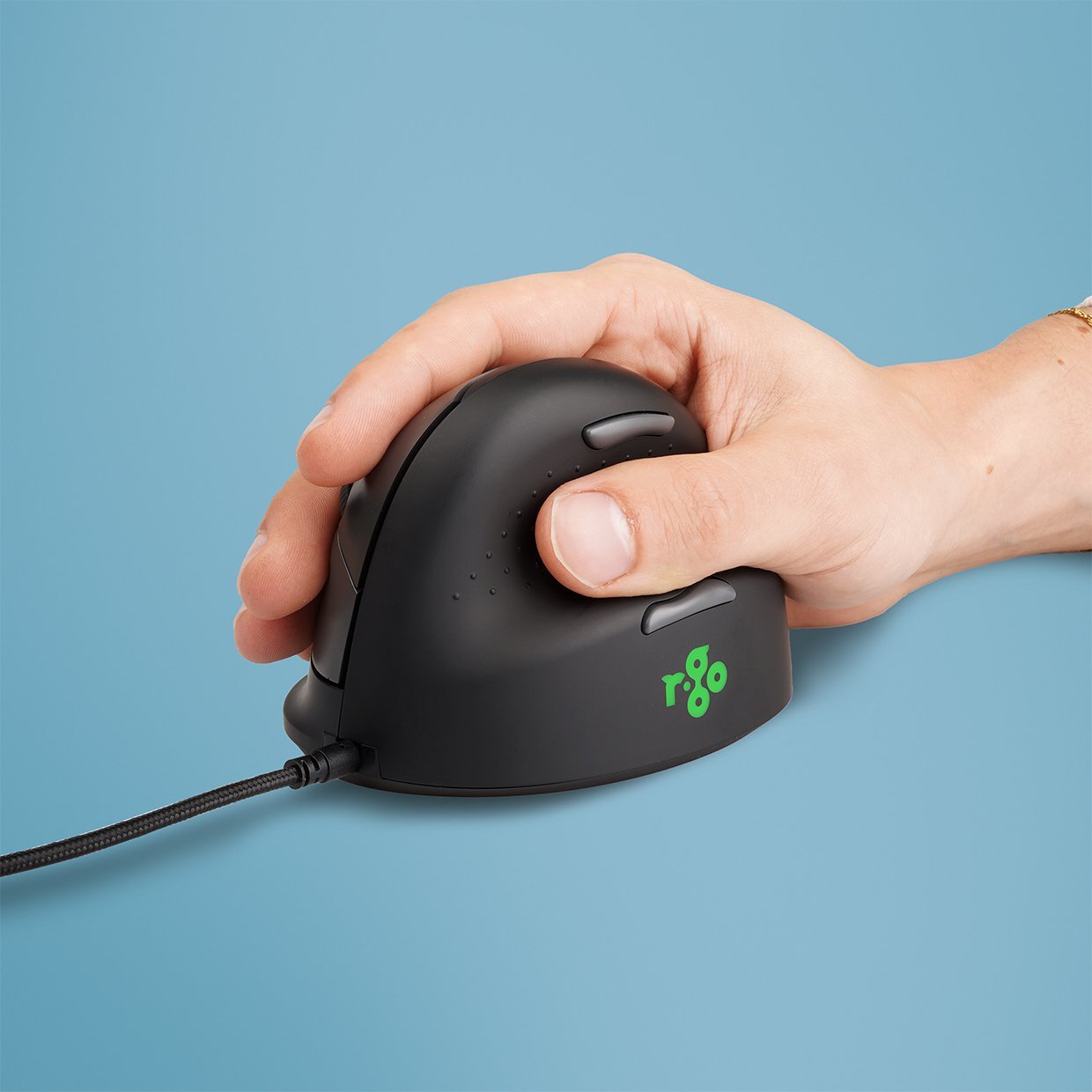 R-GO Tools R-Go Mysz HE Break ergonomiczna prawa USB mała RGOHBRSWDBL