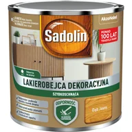 Farby i impregnaty do drewna - Sadolin Lakierobejca Dekoracyjna szybkoschnąca dąb jasny 0,2 l - miniaturka - grafika 1