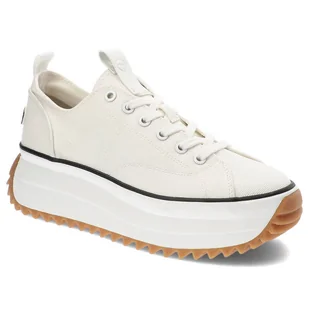 Białe Sneakersy Tamaris Wygodne Codzienne Buty Damskie - Sneakersy damskie - miniaturka - grafika 1