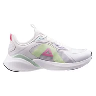 Buty sportowe damskie - Damskie Buty do biegania PEAK E12478H E12478H-CANVAS WHITE – Biały - miniaturka - grafika 1