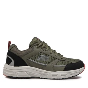 Trekkingi Skechers Verketta 51898/OLBK Khaki - Buty trekkingowe męskie - miniaturka - grafika 1