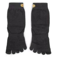 Skarpetki damskie - Skarpety Wysokie Unisex VIBRAM FIVEFINGERS - Blend Crew S15C01M Black - miniaturka - grafika 1