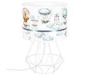 Wyposażenie pokoiku dziecięcego - Lampka dziecięca PIKKI 1xE27/60W/230V niebieski - miniaturka - grafika 1