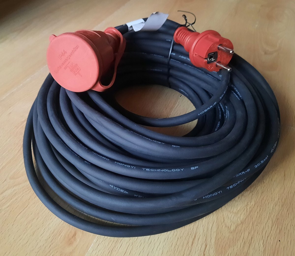 Unitec 976170 gumowy przedłużacz H05RR-F 3G1,5 mm 25 m