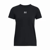 Koszulki sportowe damskie - Koszulka damska Under Armour Off Campus Core SS Rozmiar: S / Kolor: czarny - miniaturka - grafika 1