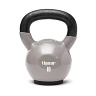 Kettlebell - Kettlebell Tiguar żeliwny pokryty winylem - miniaturka - grafika 1