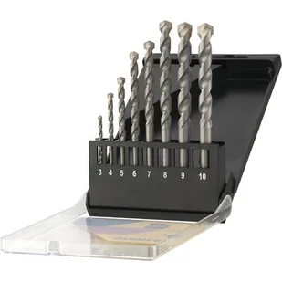 Stanley Zestaw 8 wierteł do muru, ceły, pustaka STA56040 STA56040 - Wiertła - miniaturka - grafika 1