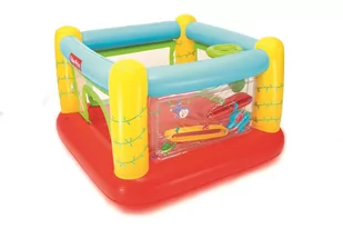 Bestway Fisher Price Dmuchany Zamek Trampolina z Piłkami 175x173x114cm 93542 - Baseny ogrodowe - miniaturka - grafika 1