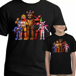 3008 KOSZULKA FIVE NIGHTS FREDDYS FNAF 128 CZARNA - Moda i Uroda OUTLET - miniaturka - grafika 1