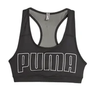 Bielizna sportowa damska - Stanik fitness PUMA Mid Impact 4Keeps Graphic PM - miniaturka - grafika 1