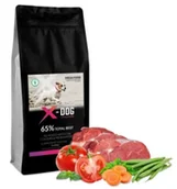Sucha karma dla psów - X-DOG MEGA FOOD PUPPY ALL BREEDS WOŁOWINA ANGUS 12KG - miniaturka - grafika 1