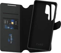 PanzerGlass Etui z klapką Care by Feature Tango 2w1 Wallet Magnetic do Galaxy S25 Ultra, czarne - Etui i futerały do telefonów - miniaturka - grafika 1