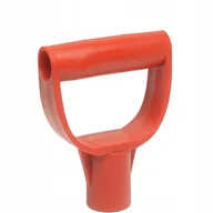 Łopaty i widły - FI 30 MM - MOCNY UCHWYT RĄCZKA DO TRZONKA ŁOPATY SZPADLA - CZERWONY - miniaturka - grafika 1