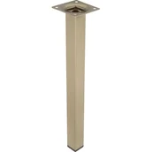 Zawiasy, okucia i inne akcesoria - Noga meblowa kwadratowa 30 cm inox - miniaturka - grafika 1