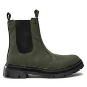 Botki damskie - Sztyblety Wrangler Hadley 20243063.52A Zielony - miniaturka - grafika 1