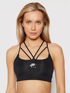 Nike Biustonosz sportowy Air CZ4490 Czarny - Bielizna sportowa damska - miniaturka - grafika 1