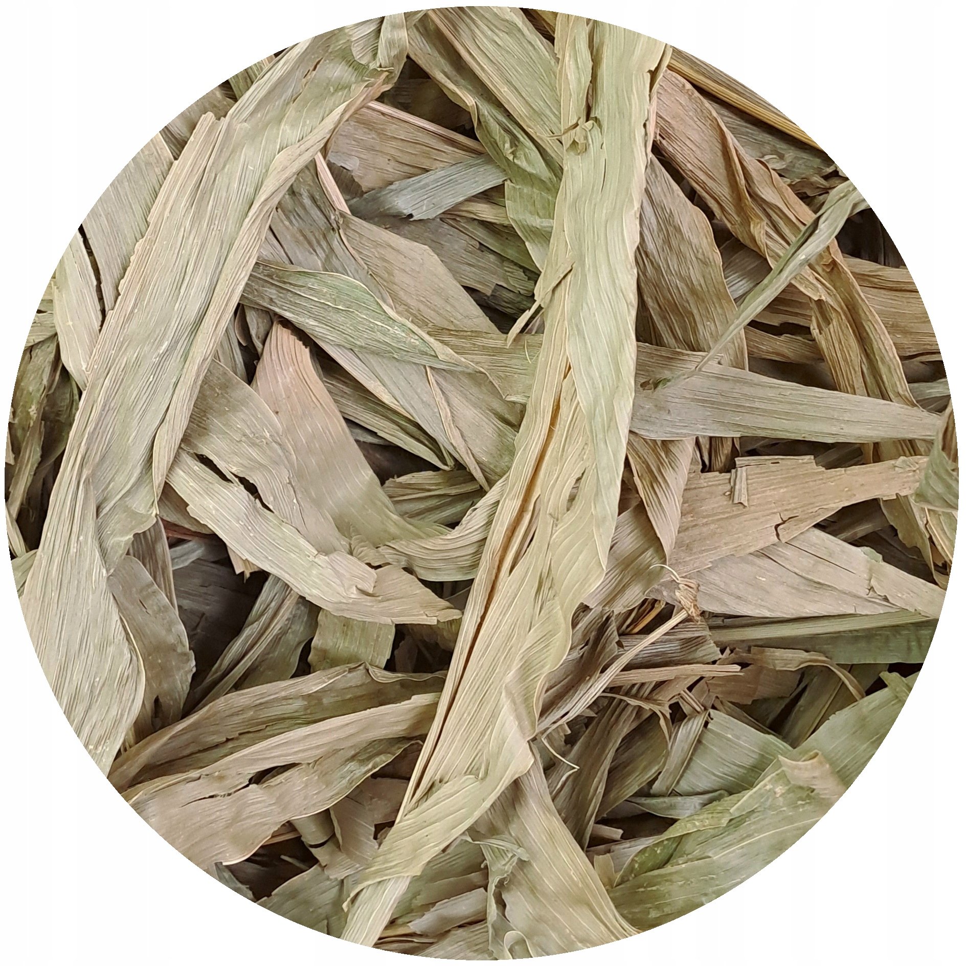 Kukurydza Liść Cały, przysmak dla królików i gryzoni Mystic.Garden 500 g