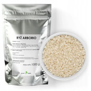 Ryż Arborio Naturalny Biały Ryż Do Risotto 1Kg - Ryż - miniaturka - grafika 1