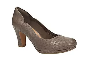 Chorus Nights [taupe snake suede] - rozmiar 37 - Półbuty damskie - miniaturka - grafika 1