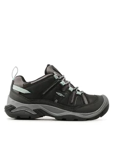Keen Trekkingi Circadia Wp 1026772 Czarny - Buty trekkingowe damskie - miniaturka - grafika 1