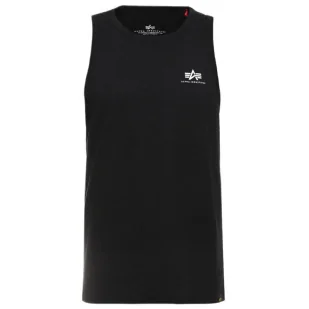Tank Top Alpha Industries Small Logo 196541 03 - Czarny - Odzież taktyczna i umundurowanie - miniaturka - grafika 1