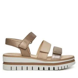 Sandały Gabor 64.620.62 Złoty - Sandały damskie - miniaturka - grafika 1