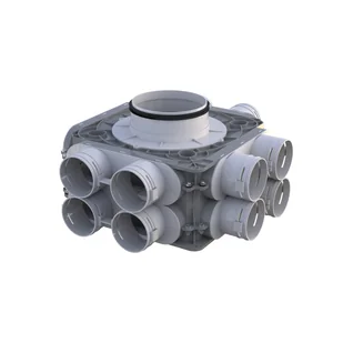 Skrzynka rozdzielcza do rekuperacji pionowy 12x75/200mm FlexiVent VENTS 5907660877902 - Rekuperatory i centrale - miniaturka - grafika 1