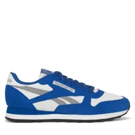 Sneakersy męskie - Sneakersy Reebok Classic Leather 100201128 Niebieski - miniaturka - grafika 1