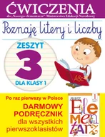Słowniki języków obcych - Poznaję litery i liczby. Zeszyt 3 dla klasy 1 ćw. - miniaturka - grafika 1