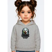 Bluzy dla dziewczynek - BLUZA DZIECIĘCA Z KAPTUREM 99 NOCY W LESIE ROBLOX 134-140 PREZENT - miniaturka - grafika 1