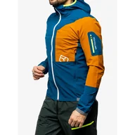 Kurtki męskie - Kurtka skiturowa męska Ortovox Berrino Hooded Jacket - miniaturka - grafika 1