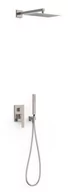 Zestawy prysznicowe - Zestaw podtynkowy TRES Slim Stal 20228004AC - miniaturka - grafika 1