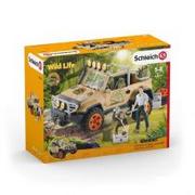 Figurki dla dzieci - Schleich Pojazd terenowy z wyciągarką 42410 42410 - miniaturka - grafika 1