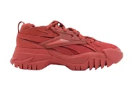 Sneakersy damskie - Skórzane buty Reebok Club C Cardi V2 rozm 41 damskie sportowe sneakersy RED - miniaturka - grafika 1
