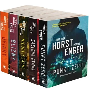 Pakiet Blix i Ramm na tropie zbrodni / Punkt zero / Zasłona dymna / Nieobliczalni / Blizny / Ofiary - Jorn Lier Horst - Kryminały Pakiet Blix i Ramm na tropie zbrodni / Punkt zero / Zasłona dymna / Nieobliczalni / Blizny / Ofiary - Jorn Lier Horst - Kryminały - miniaturka - grafika 1