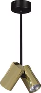 Lampy sufitowe - Kaja spot K-4836 z serii HORIN 50W / GU10 czarny, złoty 5901425517362 - miniaturka - grafika 1