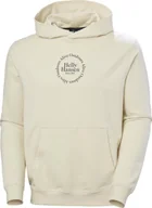 Bluzy męskie - Helly Hansen Helly Hansen męska bluza z kapturem CORE GRAPHIC SWEAT HOODIE 53924 034 M - miniaturka - grafika 1