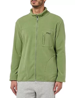 Kurtki męskie - FILA Męska kurtka Bleiburg Light Jacket, khaki-zielony (Oil Green), XL - grafika 1