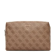 Kosmetyczki, organizery i kuferki - Kosmetyczka Guess PW7533 P5315 Beżowy - miniaturka - grafika 1