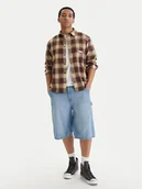 Koszule męskie - Element Koszula All Season 1Pkt Lightweight ELYWT00185 Brązowy Regular Fit - miniaturka - grafika 1