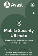 Programy antywirusowe - Avast Ultimate (Android) 1 Device, 1 Year - Avast Key - GLOBAL - miniaturka - grafika 1