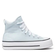 Trampki damskie - Trampki Converse Chuck Taylor All Star Padded Lift Platform A10452C Szary - miniaturka - grafika 1