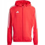 Kurtki męskie - Kurtka męska adidas Tiro 24 czerwona IM8809 L - miniaturka - grafika 1