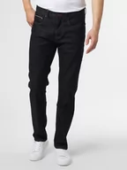 Spodnie męskie - Tommy Hilfiger - Jeansy męskie  Denton Stretch, niebieski - miniaturka - grafika 1