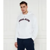 Bluzy męskie - Guess Jeans Bluza COLLEGIATE | Regular Fit - miniaturka - grafika 1