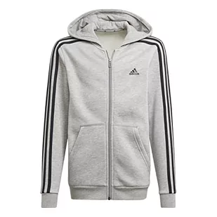 adidas Bluza chłopięca B 3s Fz Hd - Bluzy dla chłopców - miniaturka - grafika 1