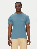 Koszulki męskie - Billabong T-Shirt EBYZT00296 Niebieski Regular Fit - miniaturka - grafika 1