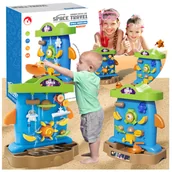 Place zabaw - ŚCIANKA WODNA DWUSTRONNA DLA DZIECI ZABAWA NA PLAŻY WODA DUŻO ELEMENTÓW - miniaturka - grafika 1